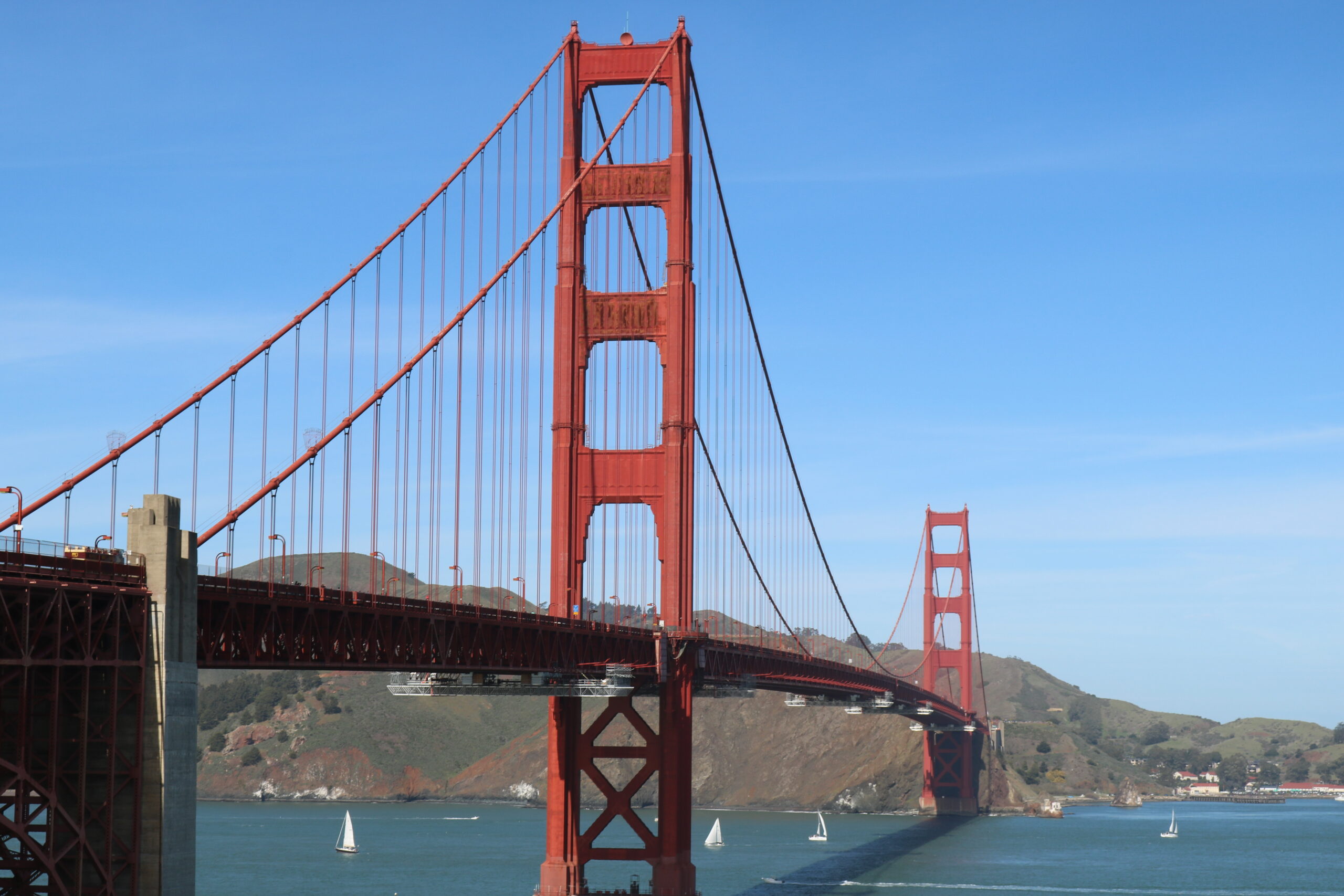 San Francisco red bridge